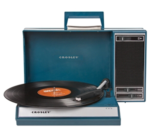 Spinnerette Portable USB Turntable - Blue